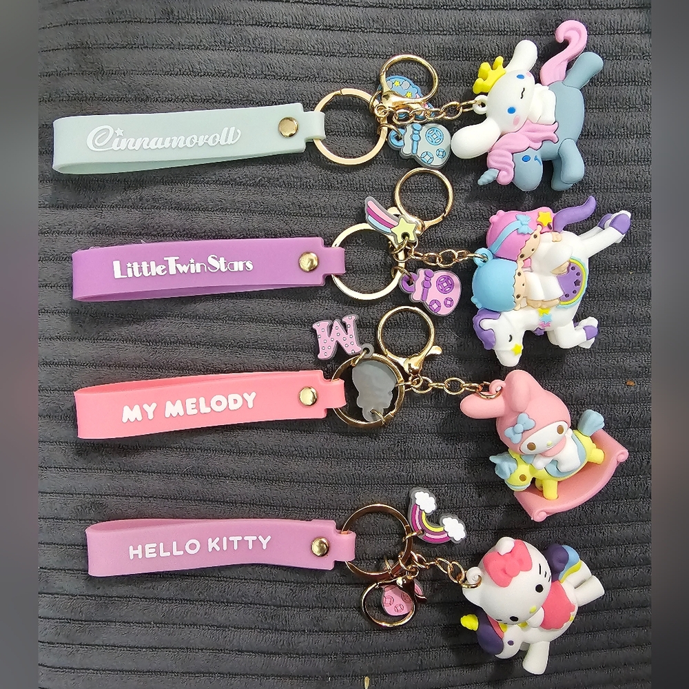 Pick One Sanrio Character Keychains - Multicolor